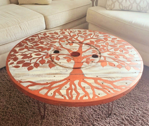 The Tree of Life in spectacular copper- SOLD